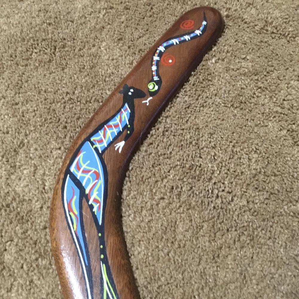 Australia Throwing Boomerang Hand Crafted in Australia - Picture 2 of 16